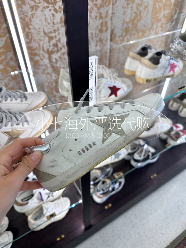 Golden Goose Classic Ggdb Star Distressed Sneakers Height-Increasing Vintage Style Unisex Couple Sneakers Golden Goose Classic Ggdb Star Distressed Sneakers Height-Increasing Vintage Style Unisex Couple Sneakers