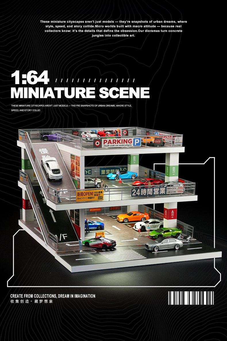 ★ Diorama Garage Plate　　　　　　　　　　　　　　【数限】 O1CN01GdFz7n1ZG52MpXUPZ_!!