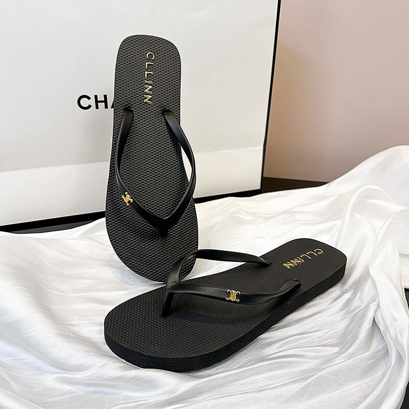 Solid Color Flip-Flops for Women 2026 New Summer Fashion Casual Flat Outdoor Slippers Non-Slip Trendy Beach Sandals Solid Color Flip-Flops for Women 2026 New Summer Fashion Casual Flat Outdoor Slippers Non-Slip Trendy Beach Sandals