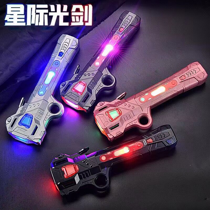 Telescopic Laser Sword Genuine children Toys Star Wars Shining Knife Sword Boy Treasure Sword Automatic Sparkling Fluorescent Stick-Taobao