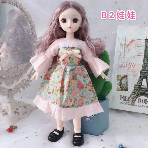 Милая кукла для принцессы, комплект для одевания, игрушка, 30 см, 3D, подарок на день рождения