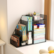 Balcony bay window bookshelf small bookcase childrens picture book shelf space uses desk side storage rack floor-to-ceiling mobile wheel