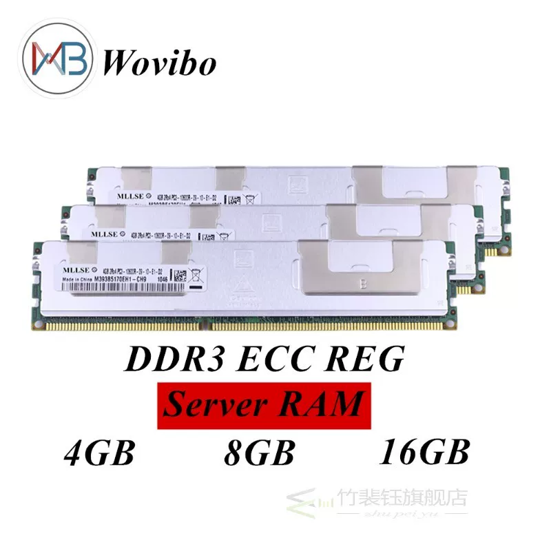 Серверная память для компьютера с радиатором DDR3 ECC Reg 4G 8GB 16GB