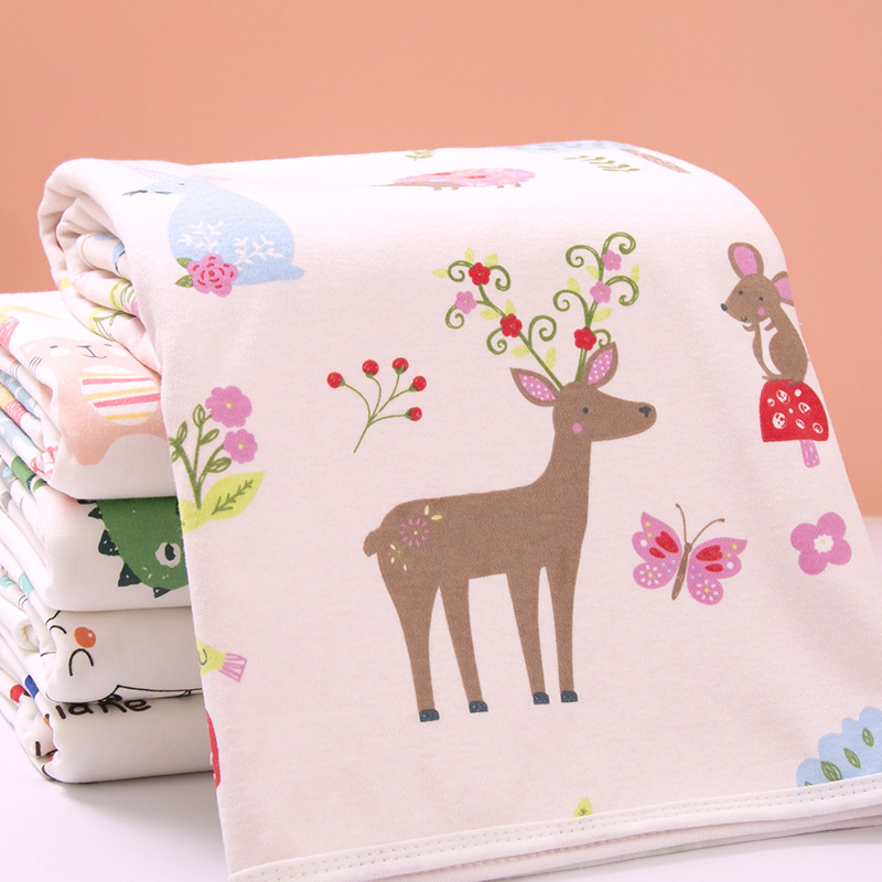 Tasvi baby urine pad newborn baby waterproof breathable washable children's leak-proof pure cotton bed sheet