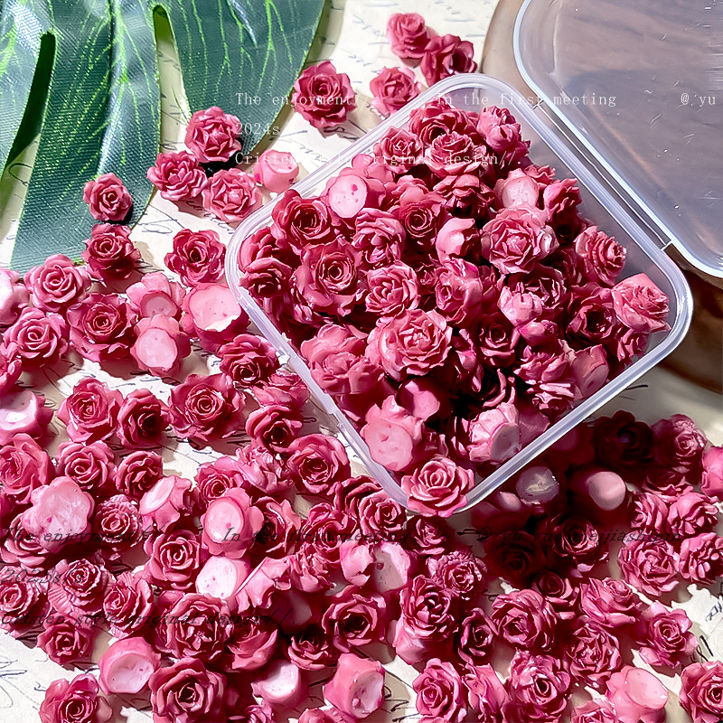 Popular Dry Rose Tie-Dye Soft Gel Flower Nail Art Decorations Soft Flower Nail Art Luminous Hand-Rolled Rose Nail Art Decorations Popular Dry Rose Tie-Dye Soft Gel Flower Nail Art Decorations Soft Flower Nail Art Luminous Hand-Rolled Rose Nail Art Decorations
