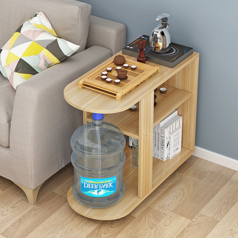 Sofa side table, tea and water cabinet, small table with water dispenser, light luxury side cabinet, movable living room