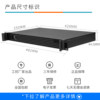1U Industrial Computer Core I3 I5 I7 Quad-Core Data Center Environmental Monitoring Computer Etc Server Multi-Port Machine Rack-Mounted Server Industrial Computer Low-Power Industrial Host Blade Industrial Computer