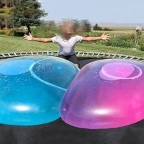 Inflatable bubble ball with water injection blow unbroken balloon poke unbreakable flapping ball transparent elastic ball childrens toy