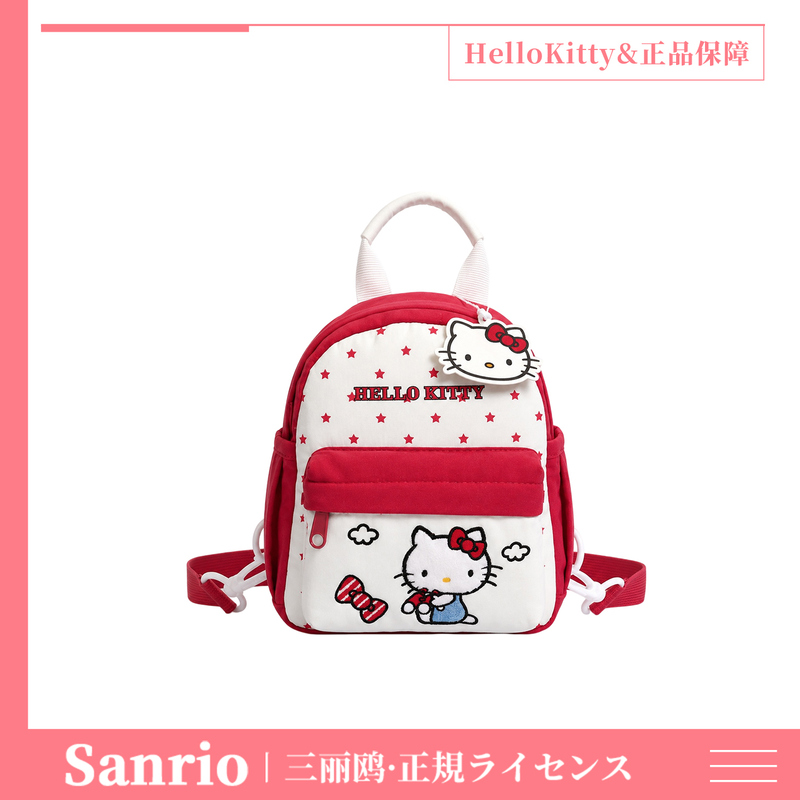 Sanrio Genuine Hello Kitty Doll Backpack Cartoon Plush Large Capacity Backpack Gift for Girls Sanrio Genuine Hello Kitty Doll Backpack Cartoon Plush Large Capacity Backpack Gift for Girls
