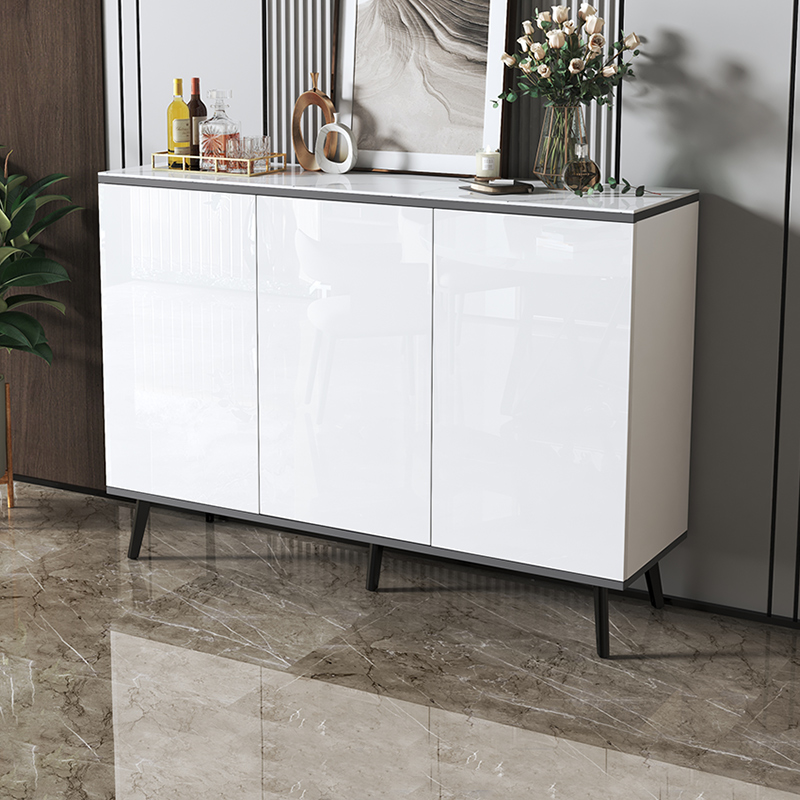 Slate dining cabinet storage cabinet modern minimalist small apartment side cabinet storage cabinet tea cabinet kitchen cupboard storage cabinet