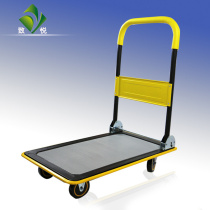 Hand K trolley silent flatbed truck foldable pull truck lightweight folding logistics trolley