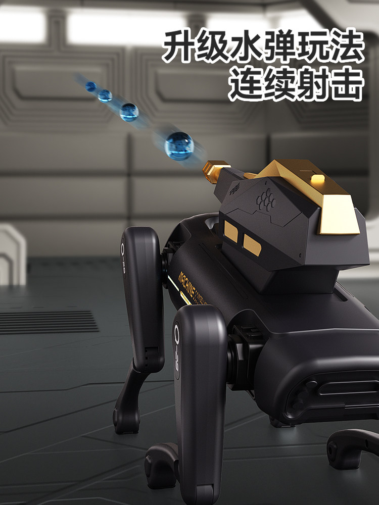 2025 New Ai Intelligent Robot Children's Artificial Programming High-Tech Remote Control Mechanical Dog Toy Boys' Gift