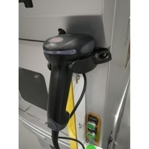 Stable scanner gun rack express warehouse shopping mall base hanging durable placement rack hanger bracket wall hanging