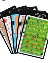 Basketball tactical board football tactical board zipper magnetic combat board basketball tactics sand table trainer teaching board