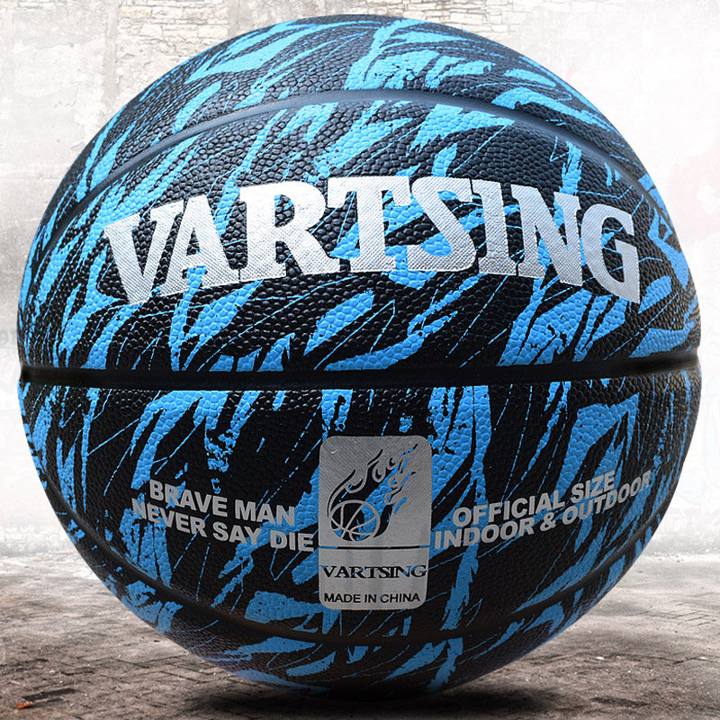 Vartsing Outdoor Wear-Resistant Cowhide Genuine Leather Feel Soccer Ball Size 7 for Primary and Secondary School Students, Adults, Competition, Cement Floor, Gift