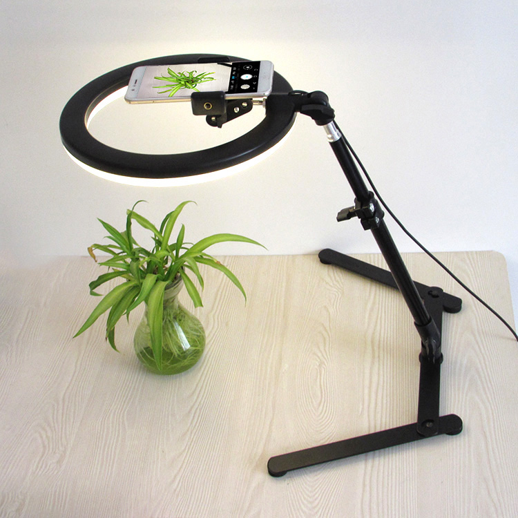 Mobile phone video desktop overhead bracket dormitory home shooting photo live recording artifact adjustment food table