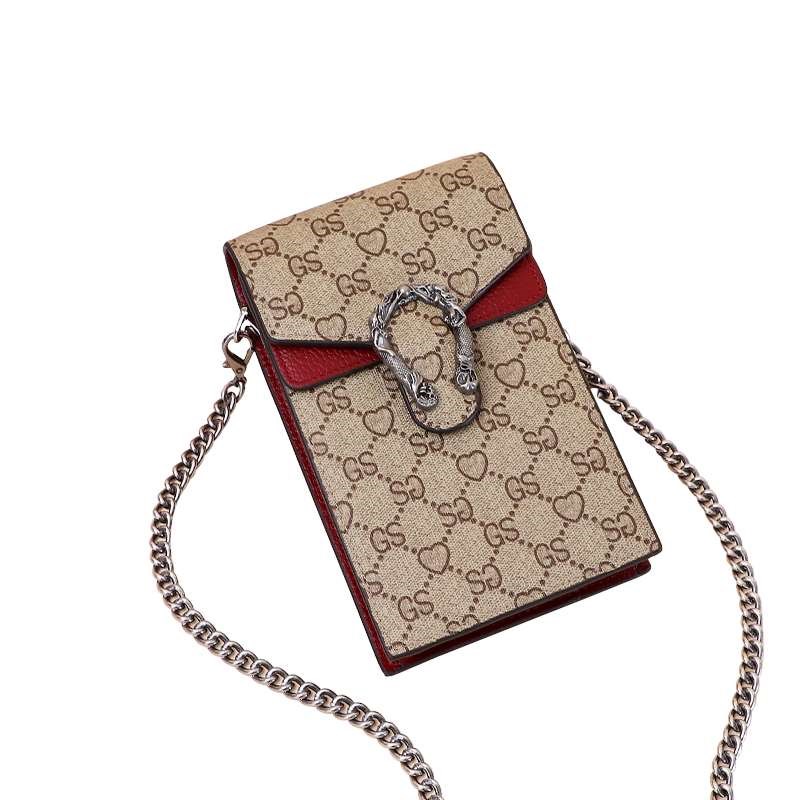 2021 new phone Pack women Slanted Satchel Zero Wallet Hanging neck Phone's small bag Mom mobile phone hanging bag