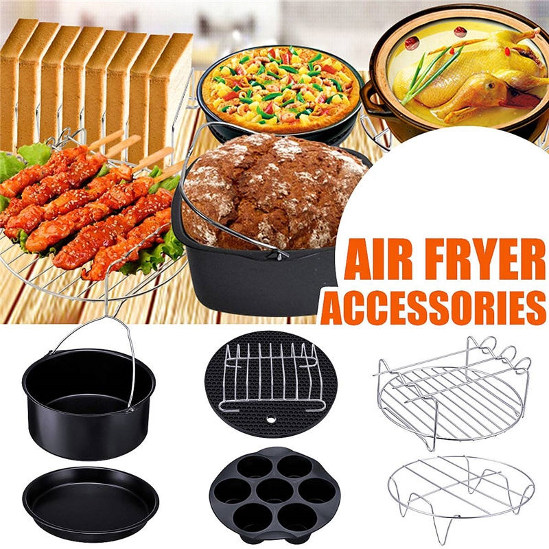 Air Fryer Accessories Set High Quality Baking Basket Pizza P