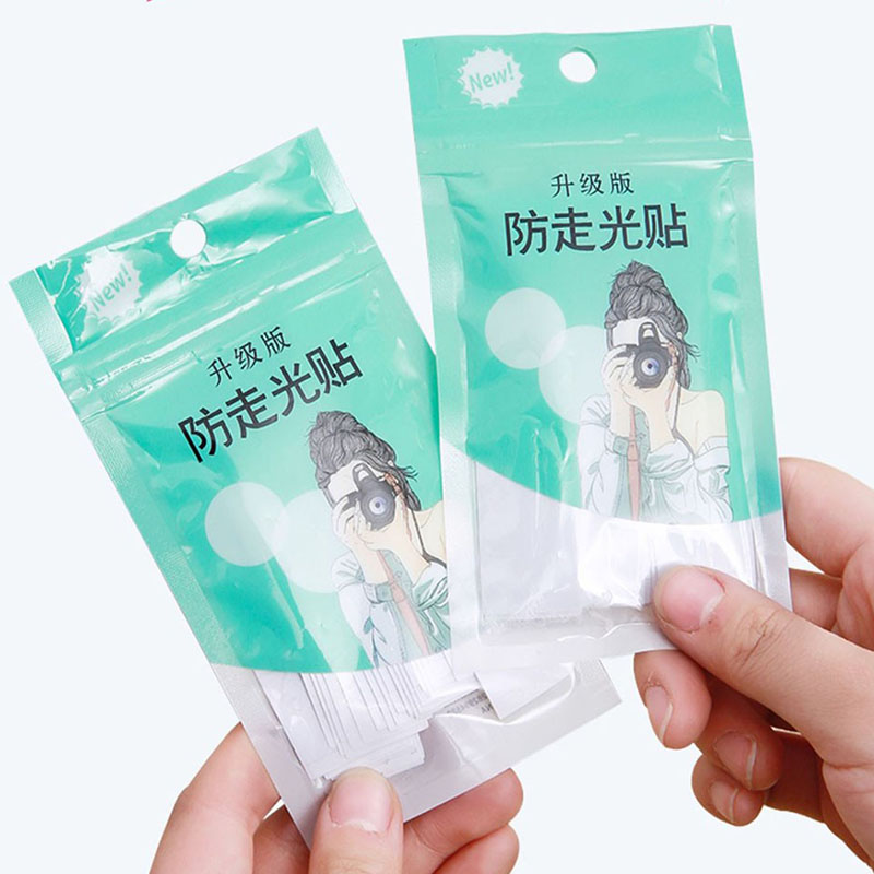 (Buy one-in-one) double-sided adhesive with shirt shirt neckline fixed invisible transparent anti-walking light roll anti-walk light paste