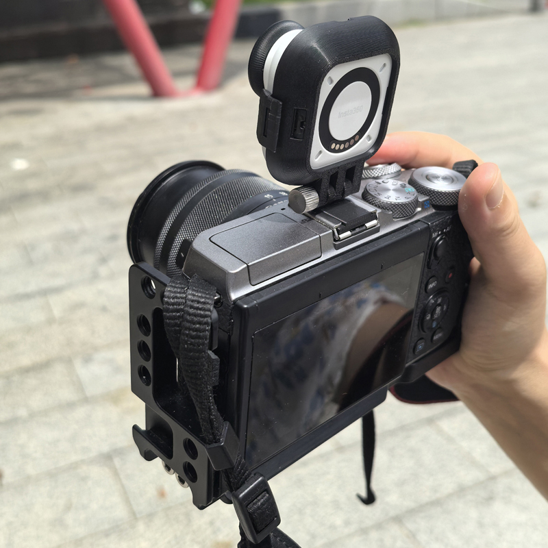 Suitable for Insta360 Go Ultra Pocket Camera Hot Shoe Mount Dslr Mirrorless Expansion Bracket