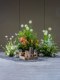 Artificial Flower Arrangements, Flower Bushes, Potted Plants, Landscape Creation, Indoor Shop Window Floor-Standing Floral Art, Simulated Green Plants for Decoration