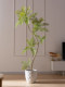 Simulated Jacaranda Artificial Flower Tree Indoor Bionic Green Plant Living Room High-End Light Luxury Floor-Standing Decorative Artificial Tree Plant Ornament