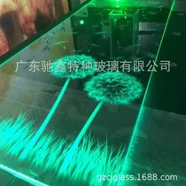 National Supply Laser Inner Engraving Glass Large Surface Laser Engraving Art Glass Screen Partition Art Glass