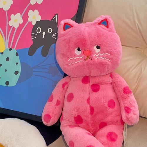 Кукла для сна, плюшевая игрушка, успокаивающая подушка, кот