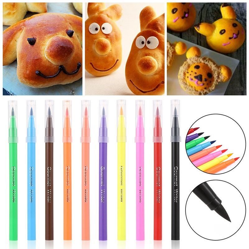 Cake Writing Divine Instrumental Cake Baking Painting Hook side pigment pen DIY hand-painted pigment macaron writing pigment
