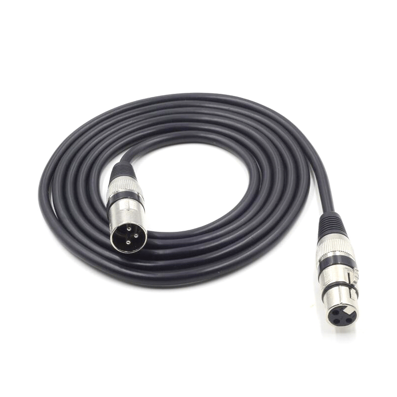 Microphone Male to Mother XLR Clennon head connecting microphone 5 m Audio Line-Taobao