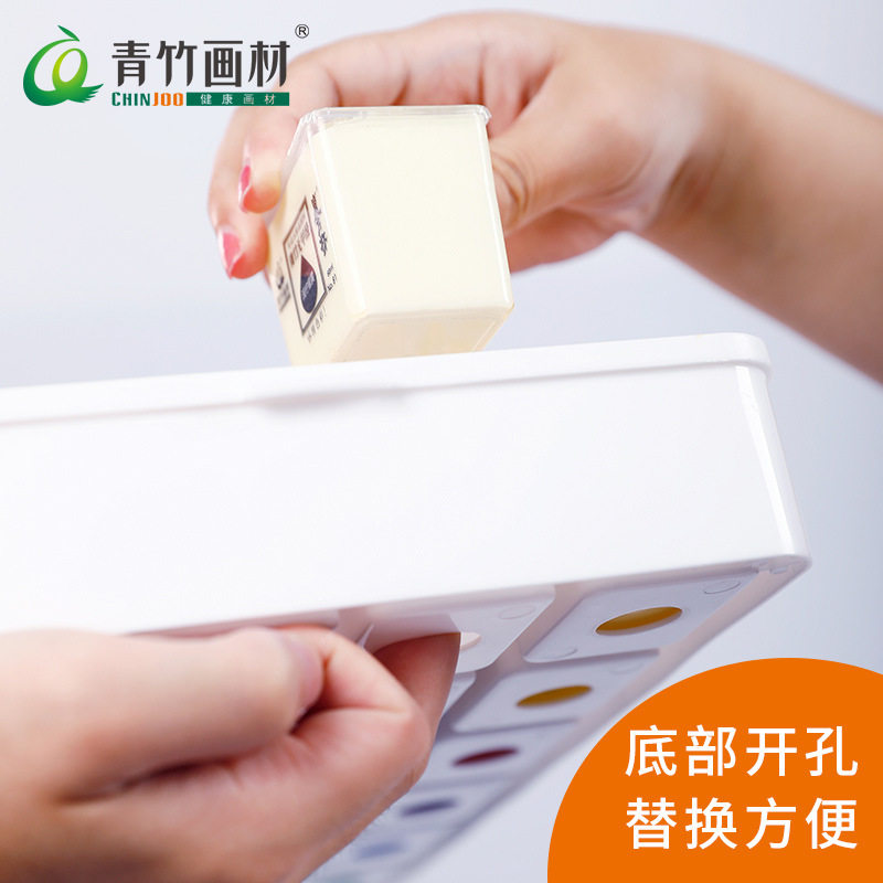 3T23 Green Bamboo Water Powder Paint Case Small Gg 305080100ML24 G 36 Color 42 Color Magic Square Cup Jelly-Taobao