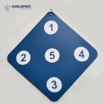 Shanghai Jianli wall target digital rubber hangable portable childrens home fencing training equipment