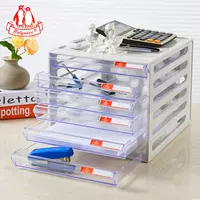 Настольный картотека, информационный шкаф, ящик типа e, многослойный пластиковый настольный ящик для хранения файлов формата А4, прозрачное хранилище тестовой бумаги