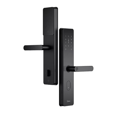 美的智能门锁超长续航铝合金家用防盗门密码锁入户门电子指纹锁E3