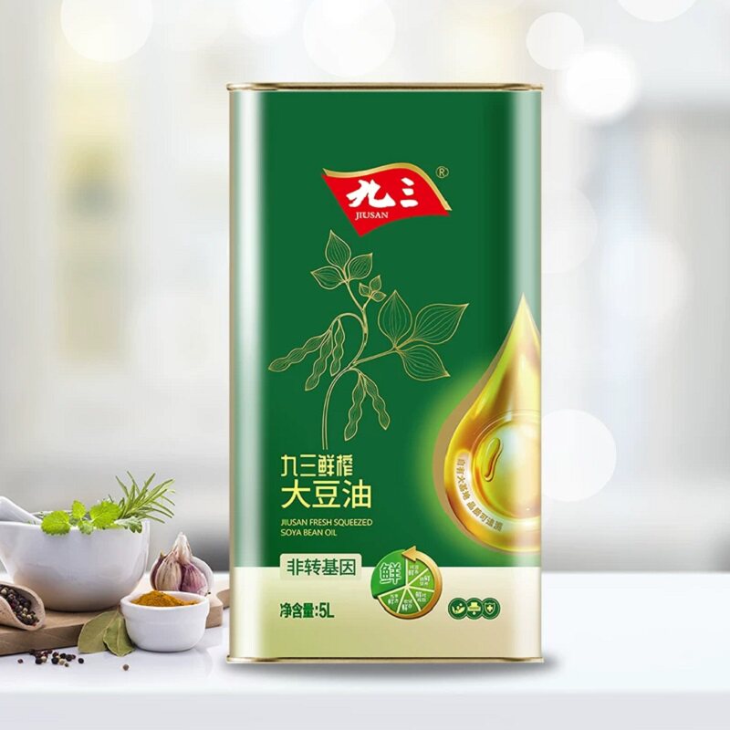 九三鲜榨大豆油非转基因5L
