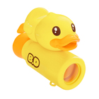 B.Duck小黄鸭单筒望远镜儿童玩具宝宝高倍高清双筒男孩女孩万花筒