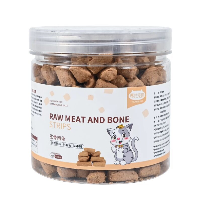 400ml/罐！猫咪零食生骨肉条