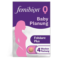 Germanys Femibion ​​Ivian 0 stage pregnancy preparation special active folic acid multivitamin 4 weeks for women