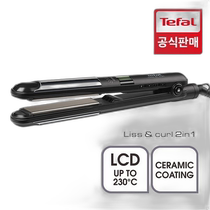 Tefal curling hair straightener accessories official TEPAL hair rope LES COL 2-piece set HS4210