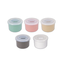 Bluemama other baby products ceramic weaning food storage sealed container 250ML 5 pieces