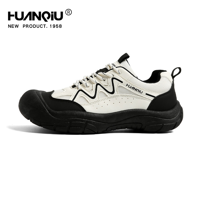 Global Outdoor Hiking Shoes for Men, New Summer Style, Cute and Unique Thick-Soled Shoes, Men's Casual Sports Dad Shoes