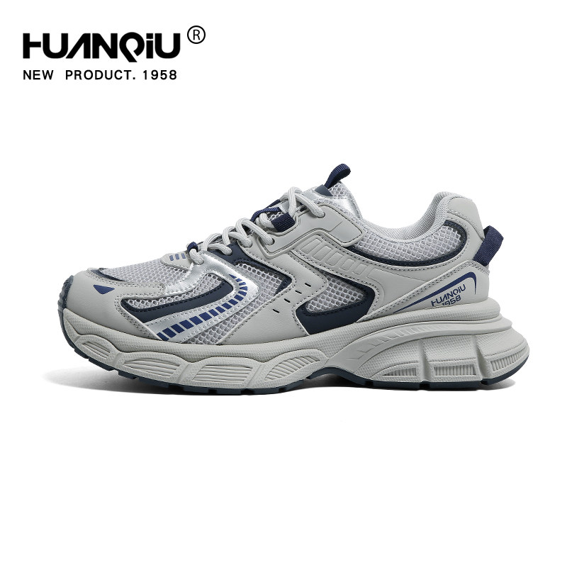 Universal Thick-Soled Mesh Dad Shoes for Men, Summer Thin Breathable 2025 New Retro Trendy Brand Versatile Casual Sports Shoes