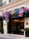 Artificial Flower Shop Front Door Vine Decoration with a High-End Feel, Realistic Purple Vine Fake Flower Hanging Ornaments