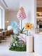 Artificial Flower Bouquet Decoration for Trendy Restaurants, High-End Aesthetic Display, Niche Entryway Ornament