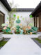 Artificial Flower Atmosphere Props for Outdoor Decoration, Fake Flower Scene Setup, Popular Photo Spot, Landscape Decoration, Lotus Ornaments