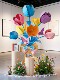 Decorative Scene Setup, Giant Artificial Tulips, Faux Flower Displays, Window Displays, Commercial Visual Merchandising, Finished Product Landscaping