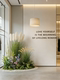 Green Plant Artificial Landscaping High-End Fake Plant Decoration Indoor Bionic Landscape Light Luxury High-Quality Floor-Standing Reed Ornaments