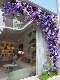 Purple Artificial Flower Vine, Fake Flower, Simulated Flower, Finished Vine Decoration, High-End Atmosphere Door Decoration Hanging Flower