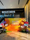 Artificial Poppy Flowers for Mall Decor, High-End Paper Art, Realistic Flower Decorations, Ambiance Creation, Landscape Arrangement, Floor-Standing Ornaments