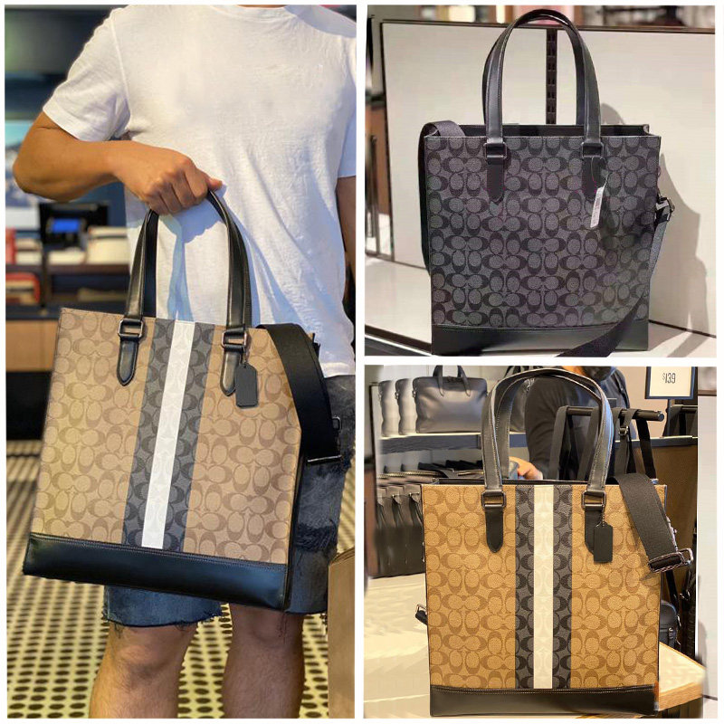 New male bag VARSITY stripes GRAHAM Tot pack c3232 single shoulder slope handbag briefcase 2607
